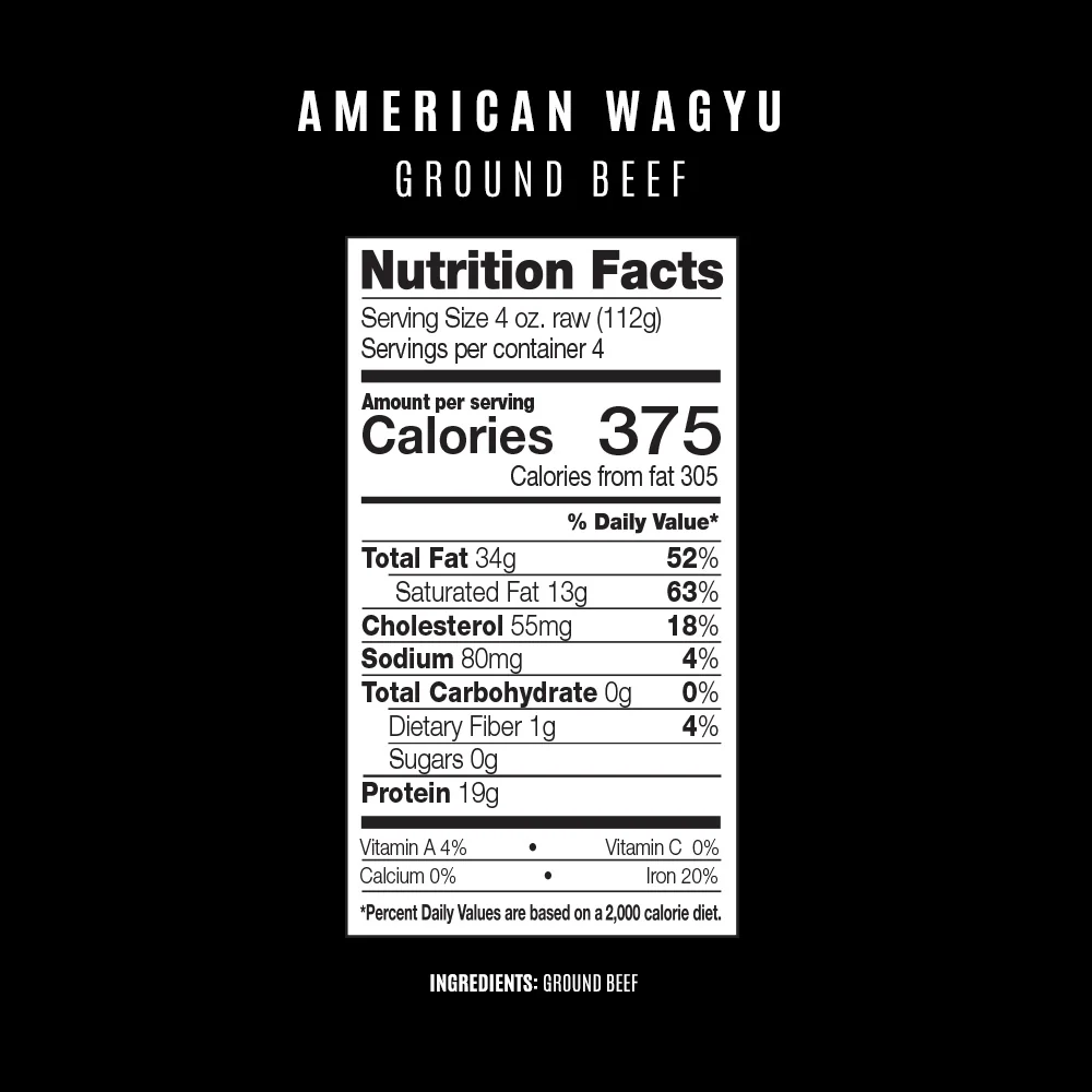 Wagyu Ground Beef Brick Pack - 1 lb. - Image 3