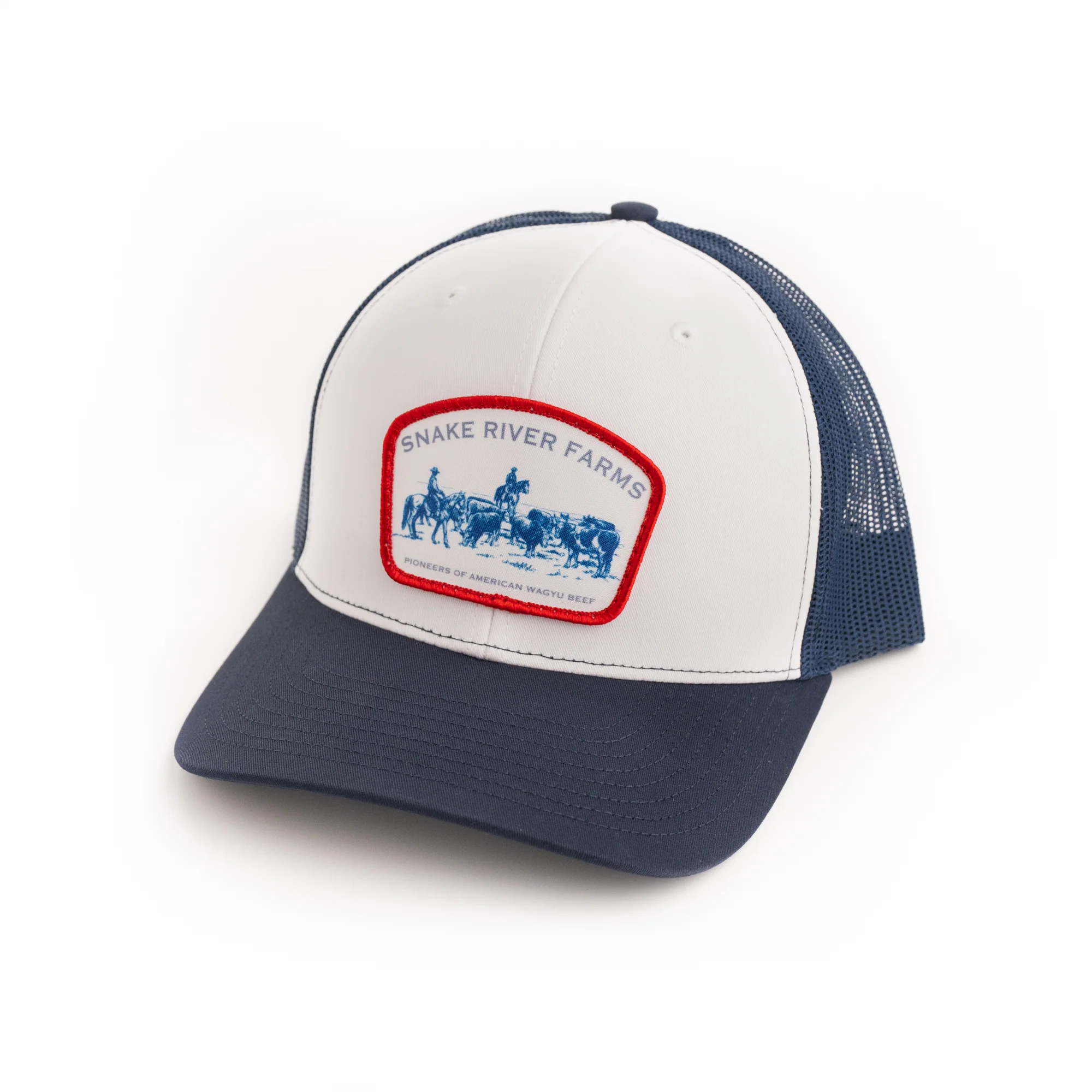 Red, White & Blue Patch Hat - Image 3